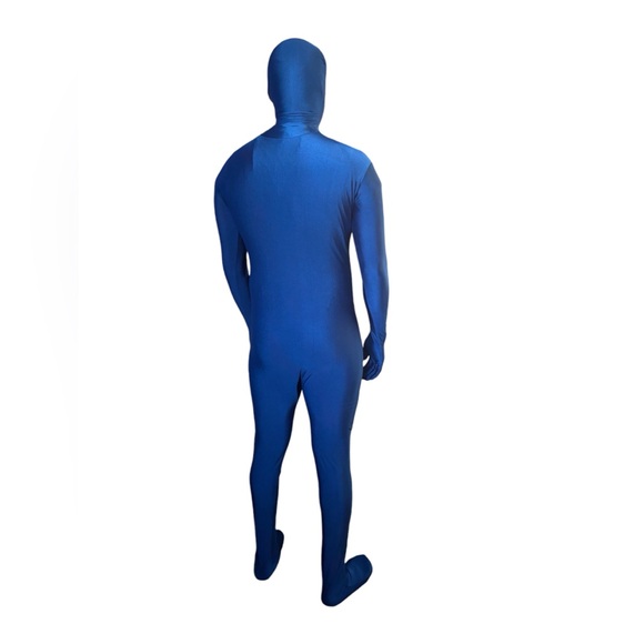 The Blue Man Morphsuits1 Pc Party Suit Halloween Costume Unisex Size XL Youth - Picture 2 of 11